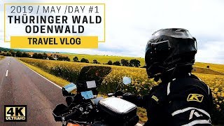Thüringer Wald & Odenwald Travel Vlog Day English Subs Ktm 1290 Super Adventure S