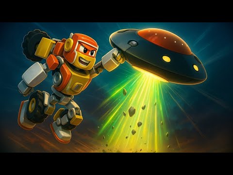 UFO Sighting! 👽 Robofuse | Rescue Vehicles for Kids