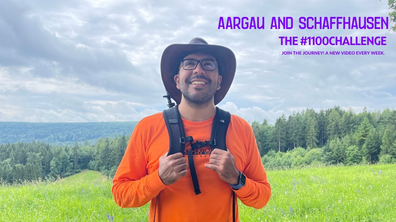 Summer hike to the northernmost point of Switzerland🇨🇭 The #1100Challenge - Episode 27