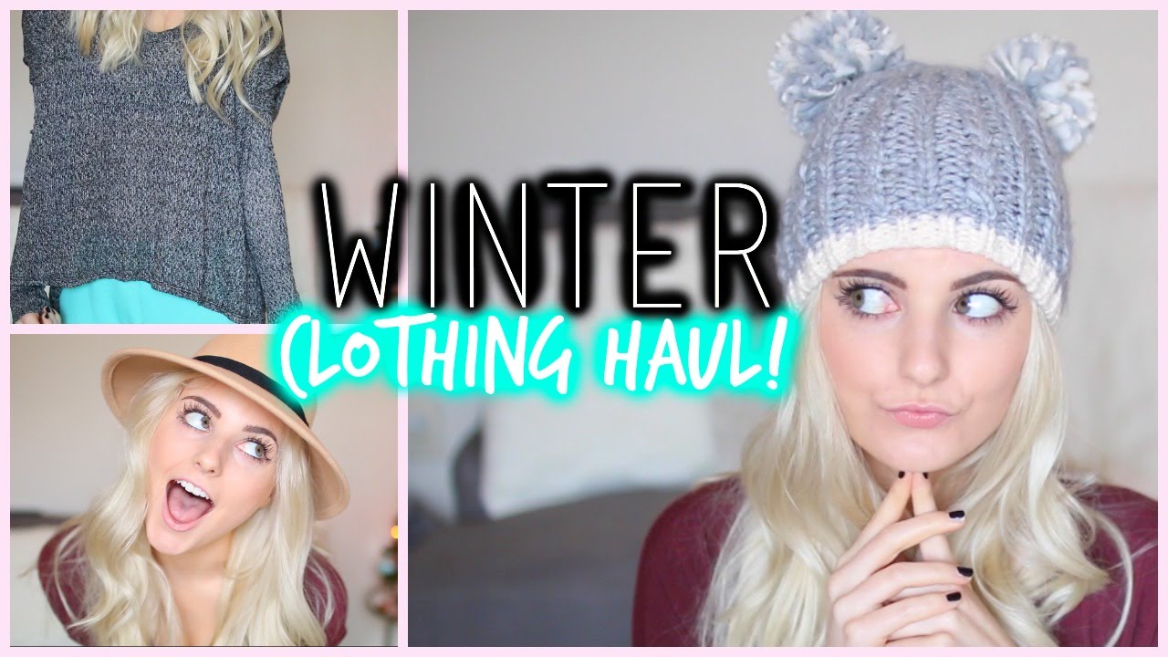 Winter Try-On Haul! Brandy Melville & Urban Outfitters! | Aspyn Ovard