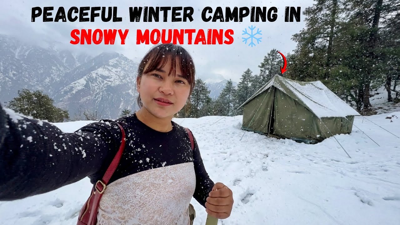 TRIUND WINTER TREK IN MCLEODGANJ HIMACHAL PRADESH 