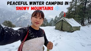Triund Winter Trek In Mcleodganj Himachal Pradesh