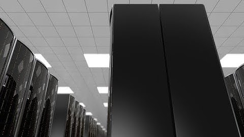 Rows of Server Racks in Cloud Datacenter | Motion Graphics - Videohive template