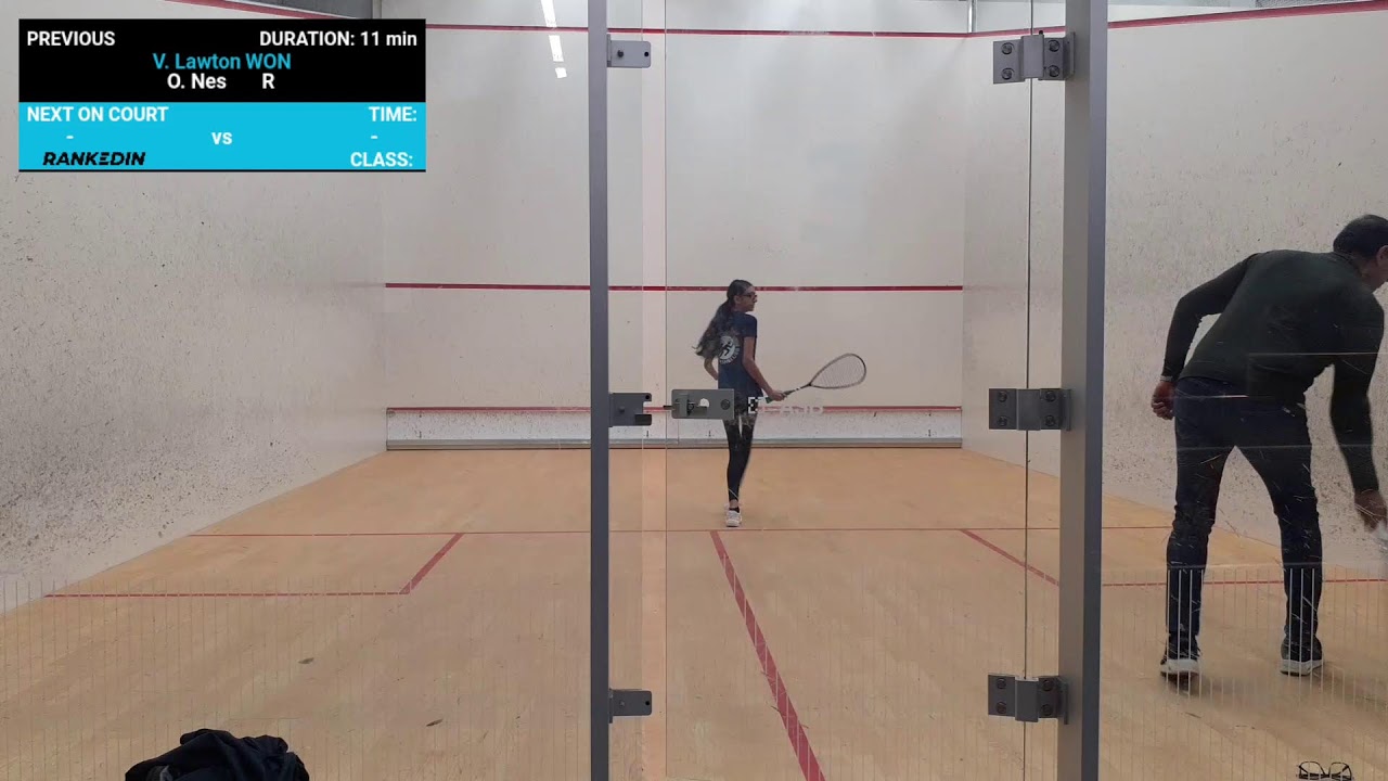 Court Bane 3 - Norgesmesterskap squash 2026 - Rankedin