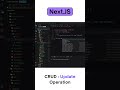 🔥Update Data in Next.js 😳 (CRUD UPDATE Operation)
