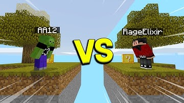 MINECRAFT 1v1v1v1 YOUTUBER LUCKY BLOCK BATTLE with RageElixir! - Minecraft PE