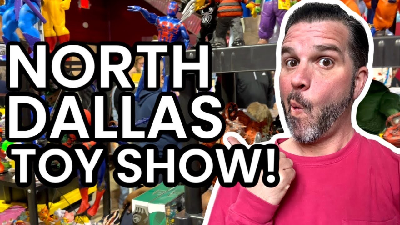 Hunting For Vintage Toys at The North Dallas Toy Show! YouTube