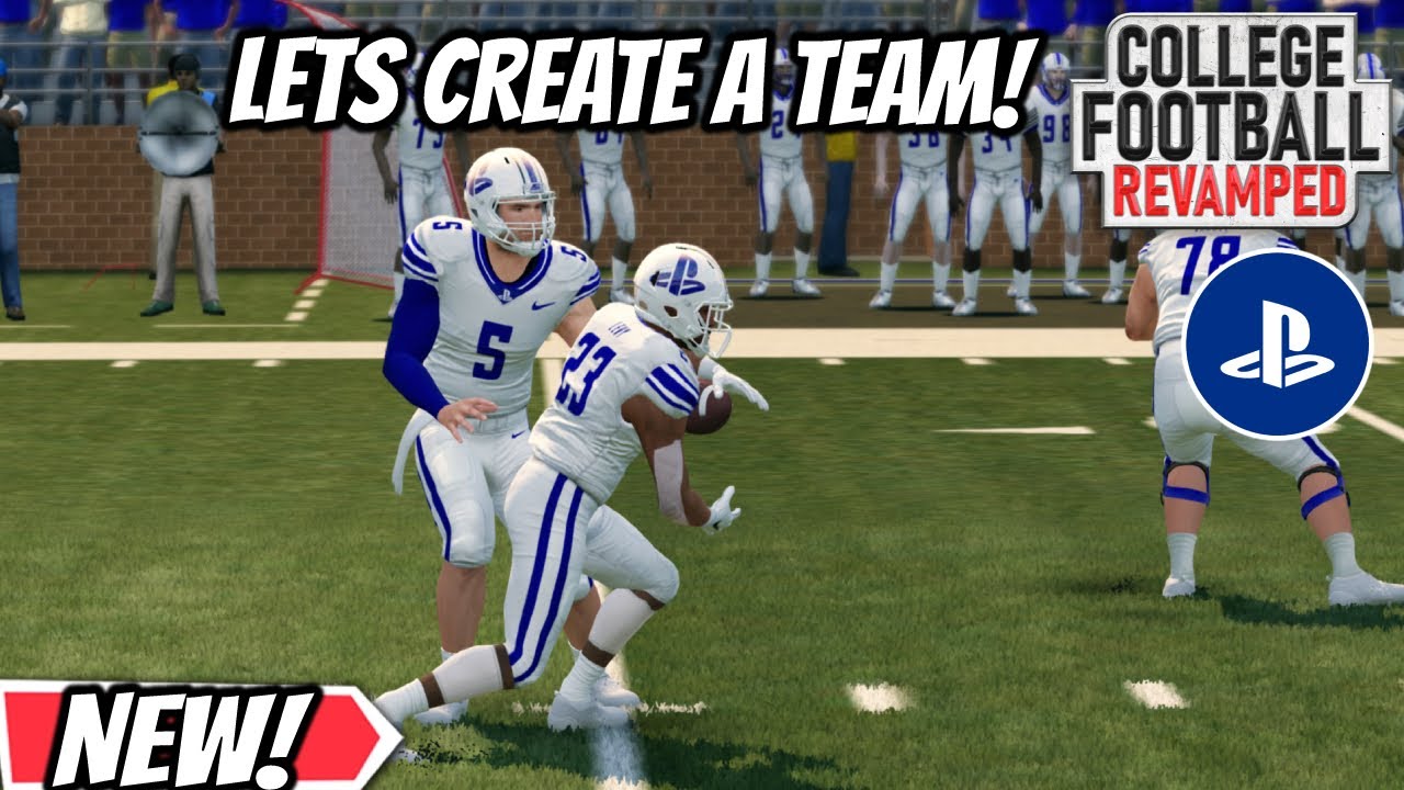 How to create a team in NCAA 14 College Football Revamped!