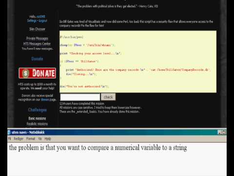 Hackthissite.org extbasic mission 8