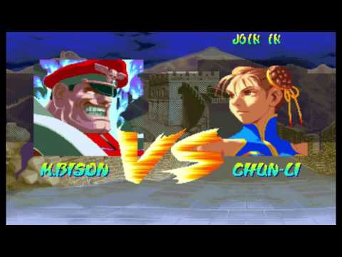 Street Fighter Alpha 1 ( Arcade ) - M. Bison Playthrough ( Nov 27, 2016 )