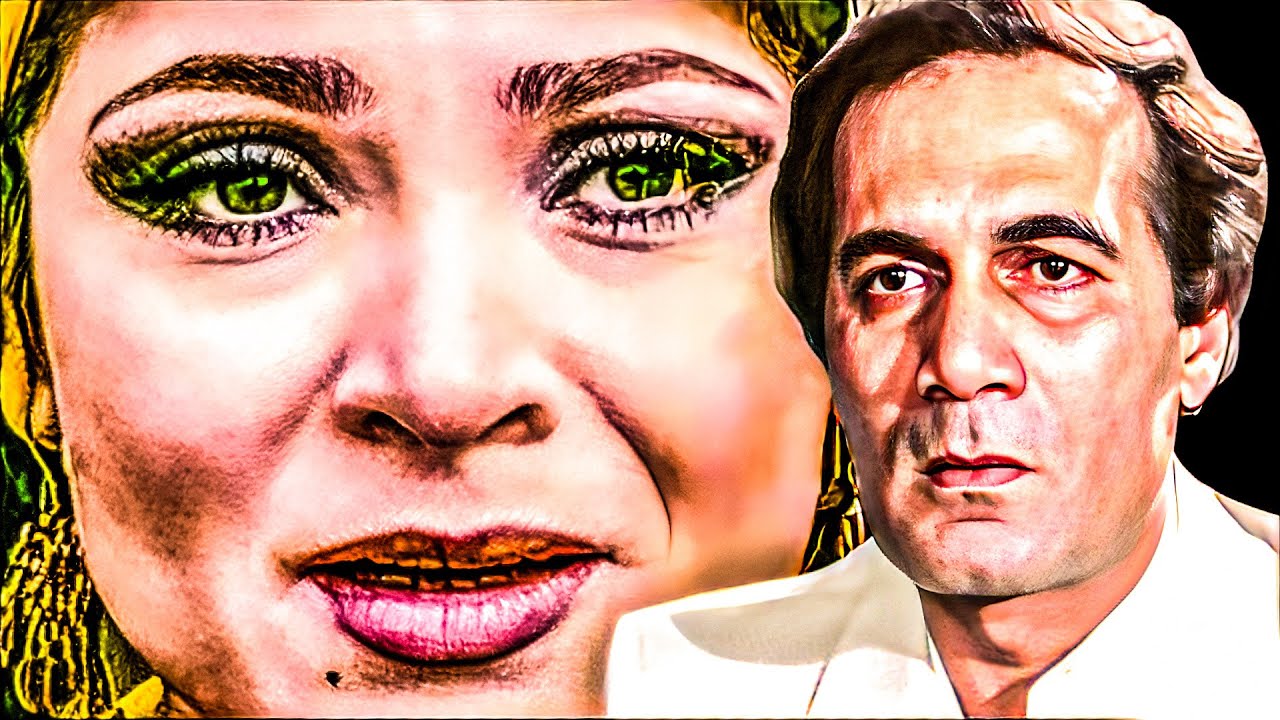 صفية العمرى حسين فهمى و محمود ياسين و فريد شوقى فى الفيلم الممتع المثير ( العذاب فوق شفاه تبتسم )