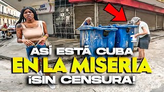 Así vive el PUEBLO CUBANO ¡EN LA MISERIA! ¿Comiendo de la basura?