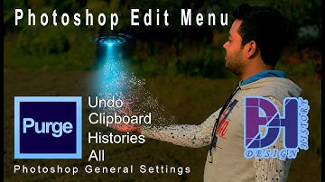 Edit Menu --Part 06-- Photoshop Menu Bar ~Purge ~ in Bangla Tutorial