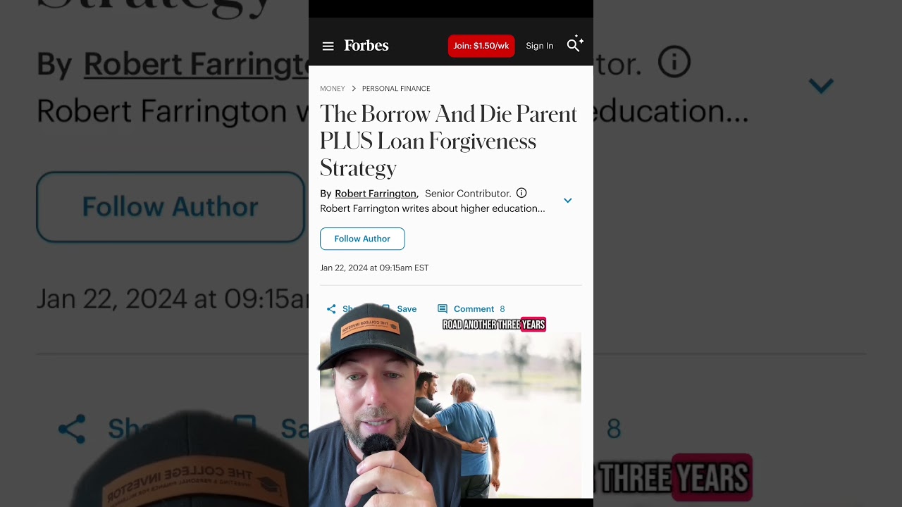 The Borrow And Die Parent PLUS Loan Strategy