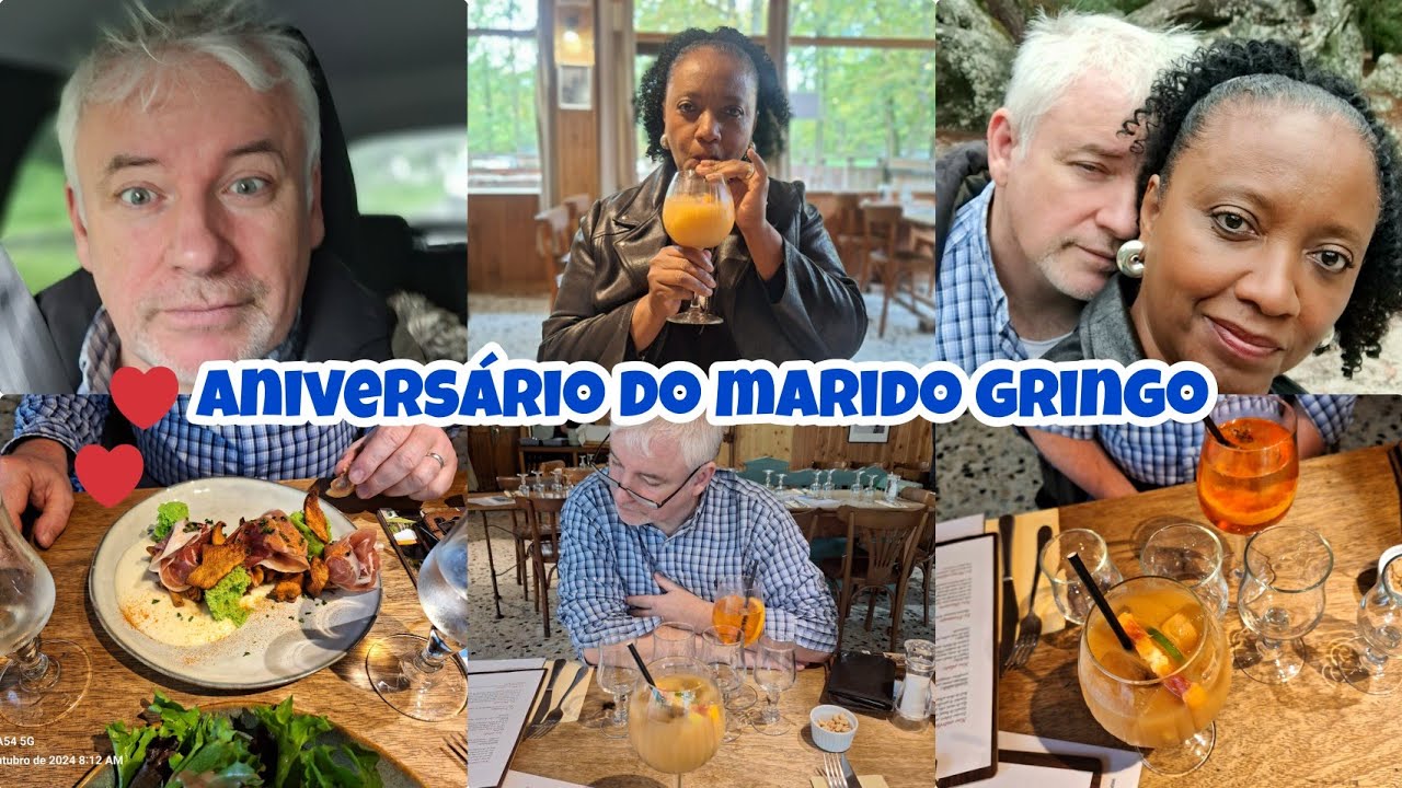 Fomos a um restaurante escondido na floresta para comemorar o aniversário dele! 😍🍽️