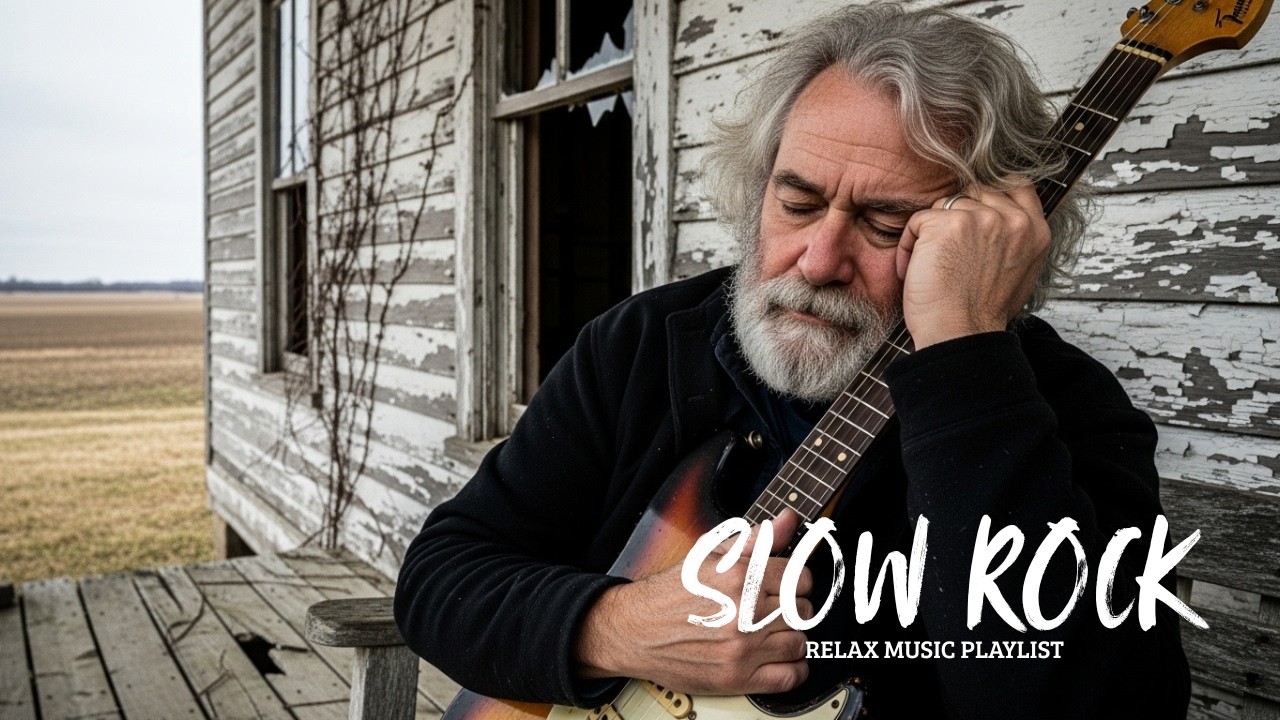 Deep Emotional Rock 🎶 Slow Rock Ballads & Guitar-Driven Love Songs