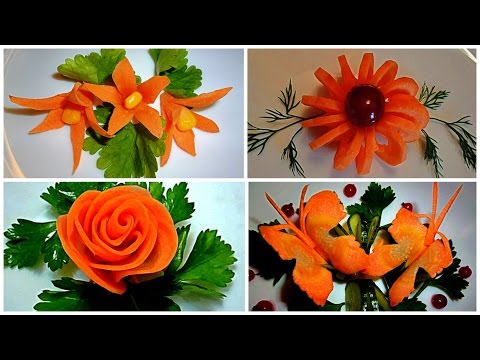 Видео: Красива нарязване на зеленчуци: рози от цвекло