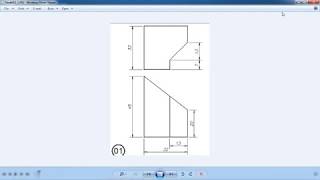 SCARIA A S | Autodesk Fusion360 | Module 07 | Lecture01 - Draw third orthographic view