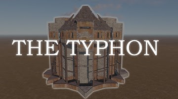 THE TYPHON - Duo/Trio/Quad - Bunker - 2x2 - Wide Gaps - 2022 Rust Base Tutorial
