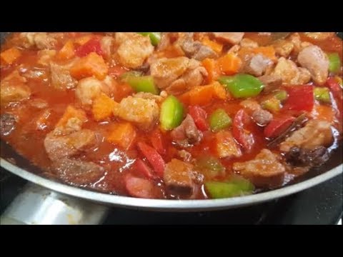 PORK MENUDO (PINOY RECIPE)