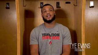 Ball State Tye Evans #RBU Segment