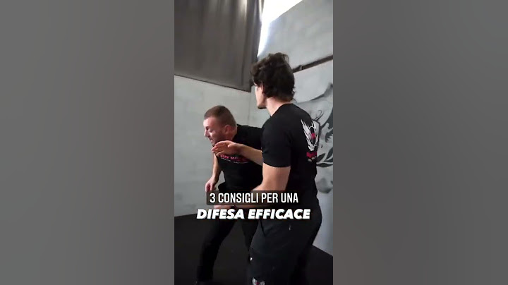 3 CONSIGLI per una DIFESA EFFICACE