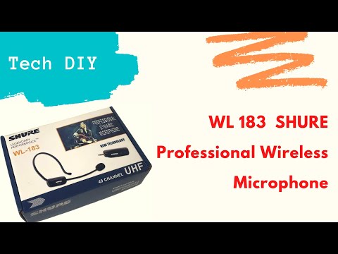 Product Review || SHURE WL 183 Wireless Microphone