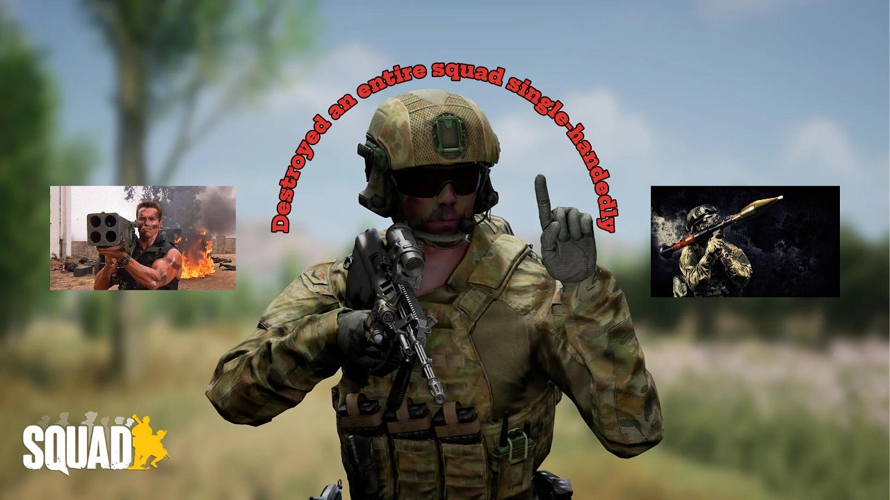 I worked on an enemy squad from the bushes alone with an RPG😱🤯