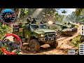 US Military Cargo Jeep Driving Simulator 3D: Real Army Truck Game 2026 Truck Games Android Gameplay