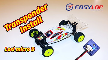 Installing a Easylap transponder into a Losi Micro B rc car