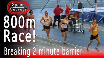 800m RACE! How I Ran SUB 2 Mins in a Championship Athletics Race.