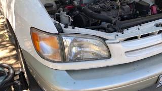 1MZFE 1998 Toyota Sienna Knock Sensor Replacement Process Explained Part 1