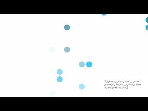 late night drive home - "if i knew i was dying (i would stare at the sun)" (Full Album Stream)