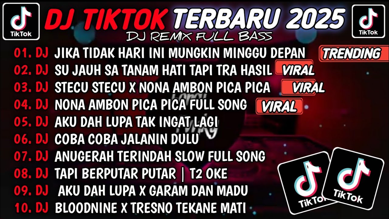 DJ TIKTOK TERBARU 2025 - DJ JIKA TIDAK HARI INI MUNGKIN MINGGU DEPAN🎵DJ STECU STECU X PICA PICA🎵