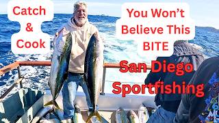 Insane Yellowtail Action on a San Diego Sport Boat! Seaforth Landing Catch and Cook