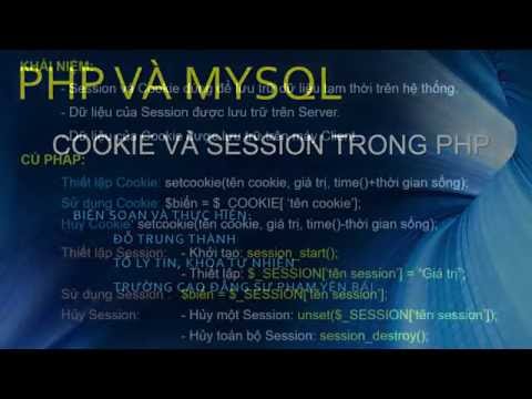 PHP: Bài 9. Cách sử dụng Session và Cookie trong PHP