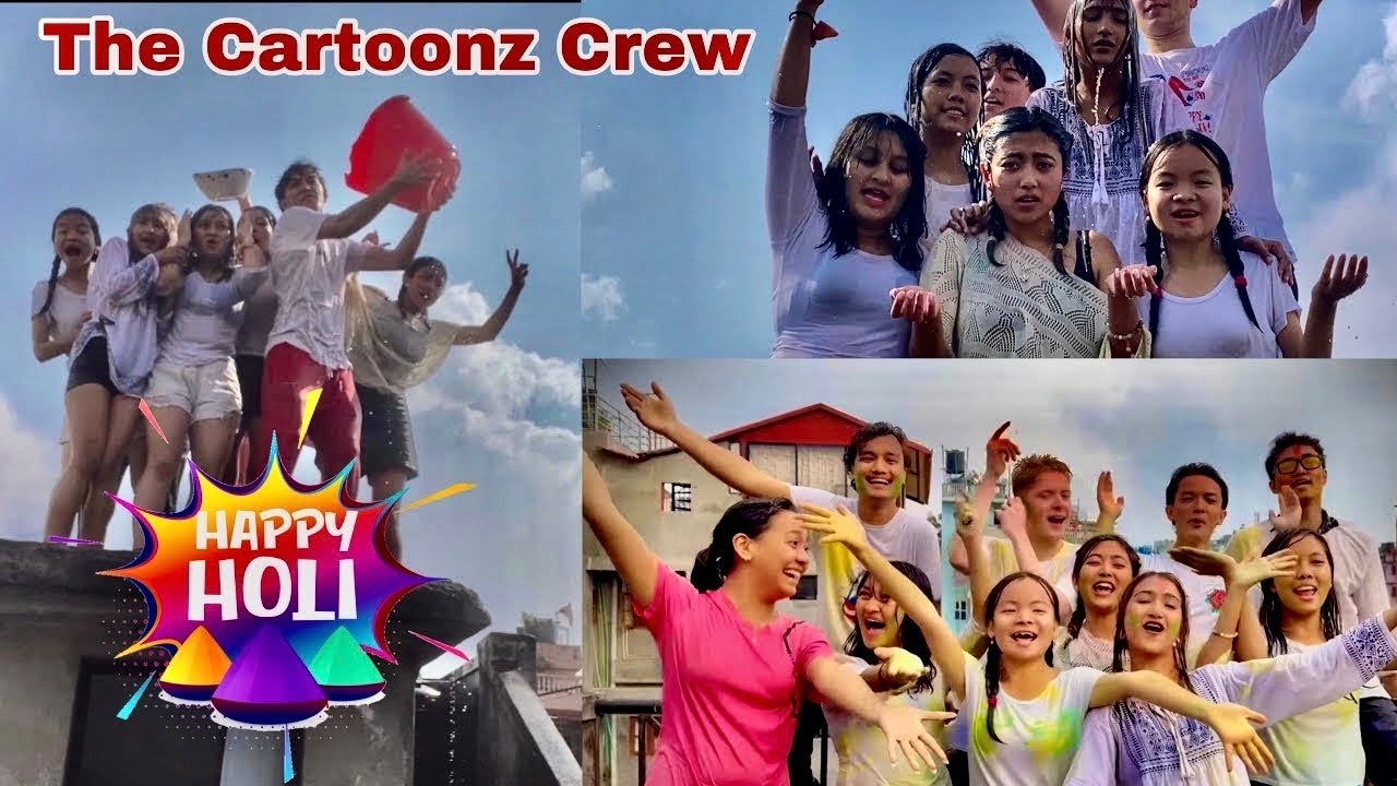 Holi 2025-The Cartoonz Crew family lVlog-40|