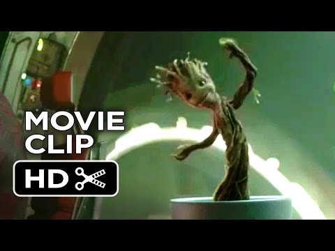 Guardians of the Galaxy Movie CLIP - Dancing Baby Groot (2014) - Vin Diesel Marvel Movie HD