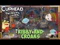 Cuphead Gameplay - Boss Battle 3: Ribby and Croaks 