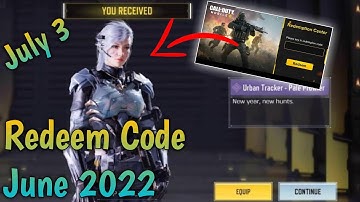 Call Of Duty Mobile Redeem Code Season 6 2022 | Codm Redeem Code 2022 | Today Redeem Code Codm
