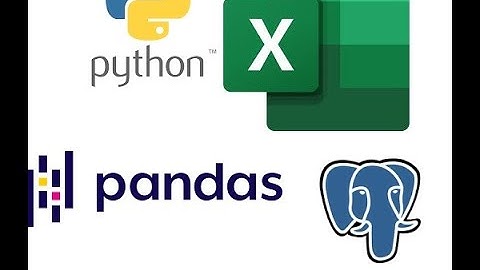 #Python tutorial for importing #Excel into #pandas #dataframes and exporting to #csv and #PostgreSQL
