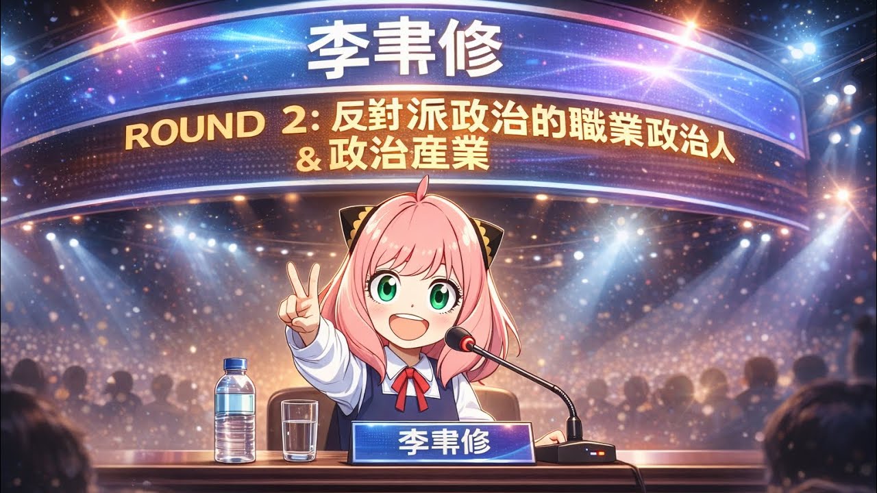 李聿脩 Round 2: 反對派政治的職業政治人& 政治產業