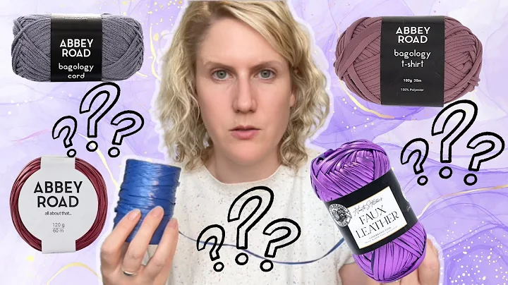 Spotlight yarn review - abbey road bagology, lion brand faux leather. ARE THEY WORTH THE HYPE??