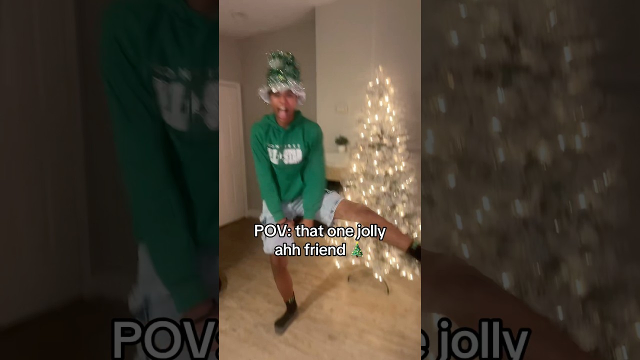 Tag the jolliest friend you know 🎄 #shorts