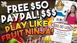 GET FREE $50 While Playing Fruit Ninja Legit Gaming App screenshot 4