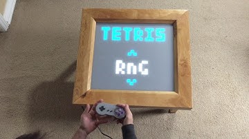 Arduino LED Tetris Table Upgraded!