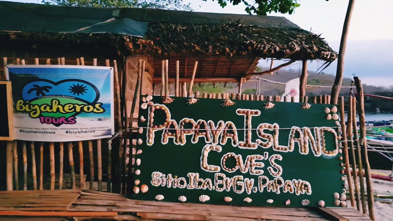 Papaya Island Cove Nasugbu, Batangas YouTube