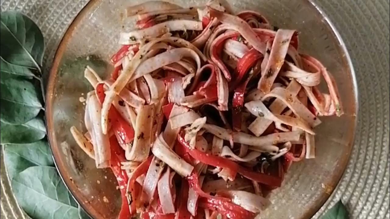 Маринованные крабовые палочки - YouTube