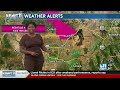 Fire danger expected for Tuesday then cooler weather arrives.