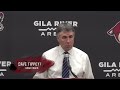 Head Coach Dave Tippett - Stars vs Coyotes
